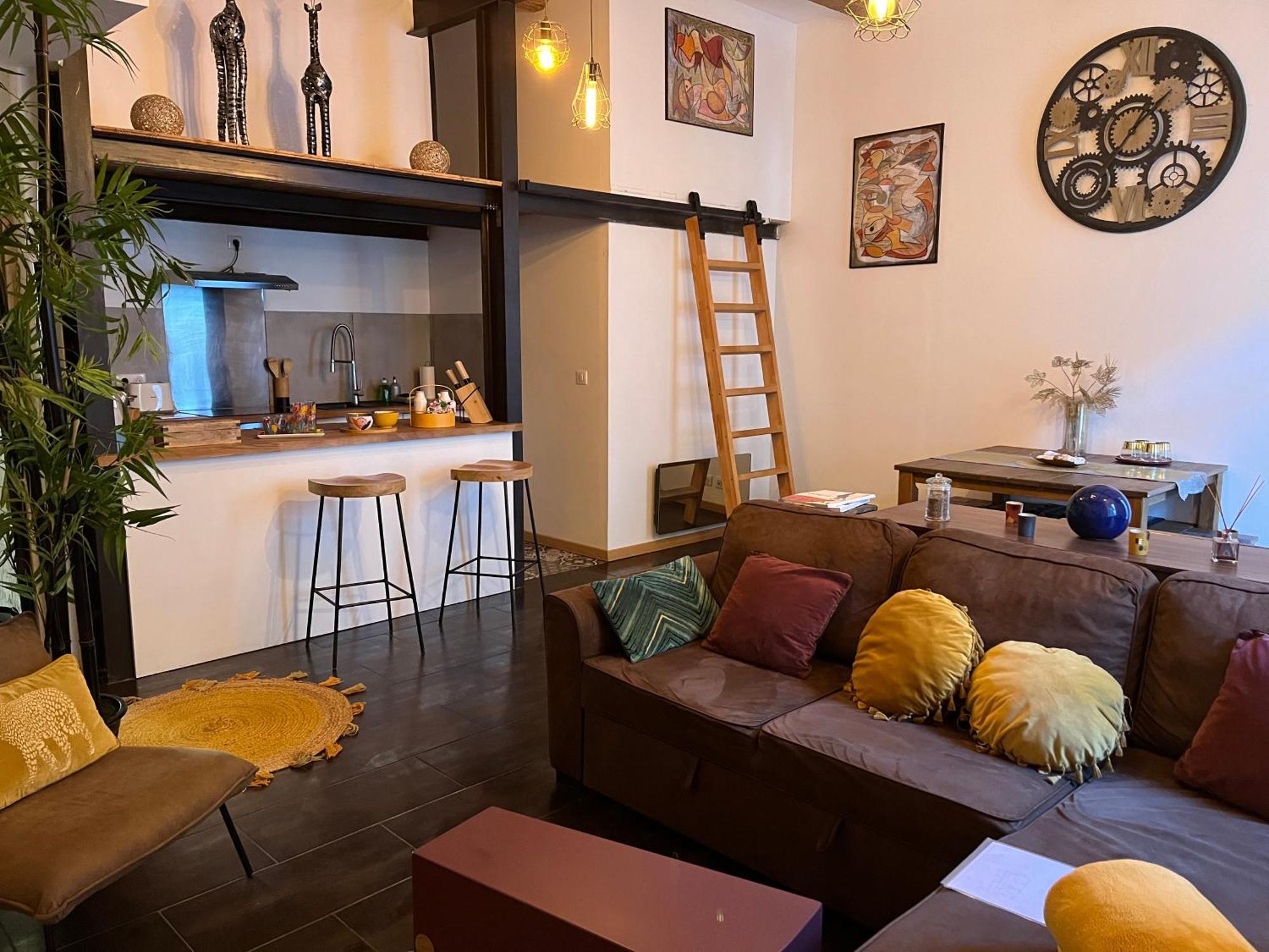 Atypique Cosy Entre Terre & Appartement